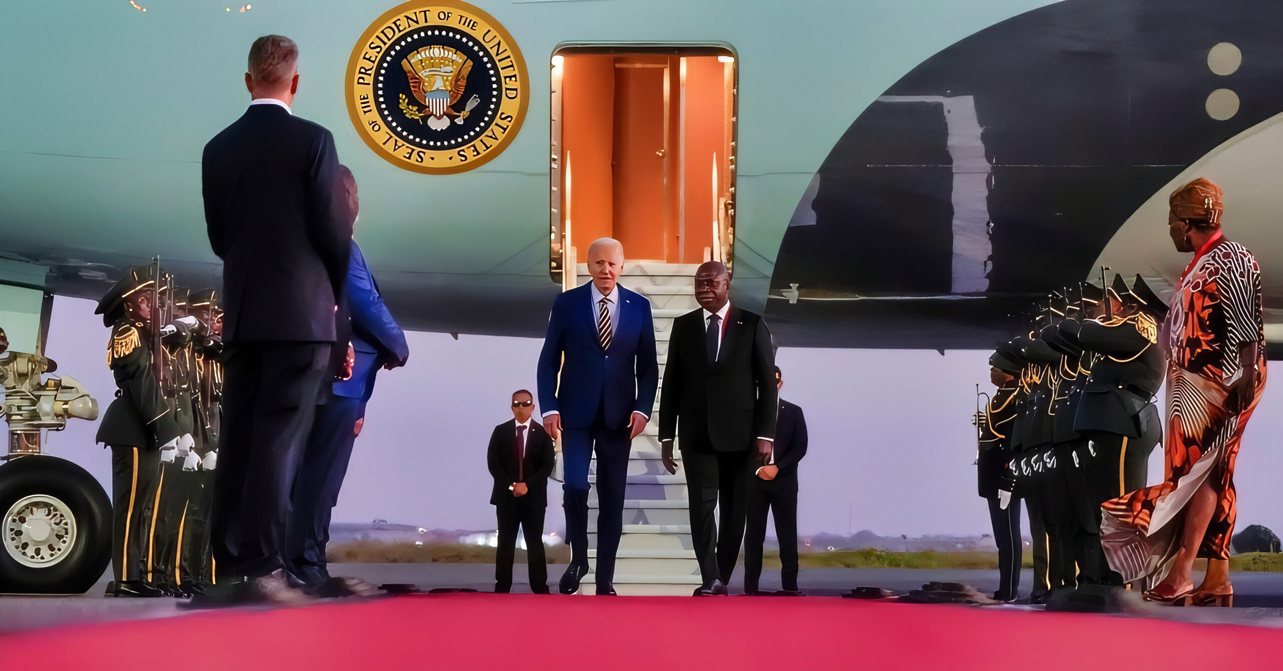 Joe Biden's visit to Angola