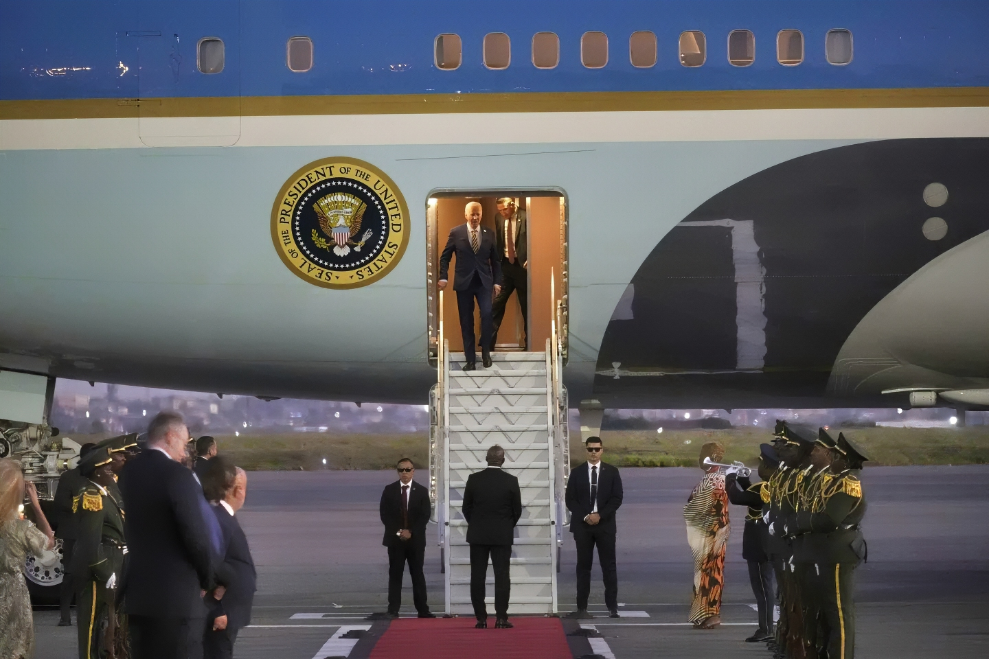 Joe Biden's visit to Angola
