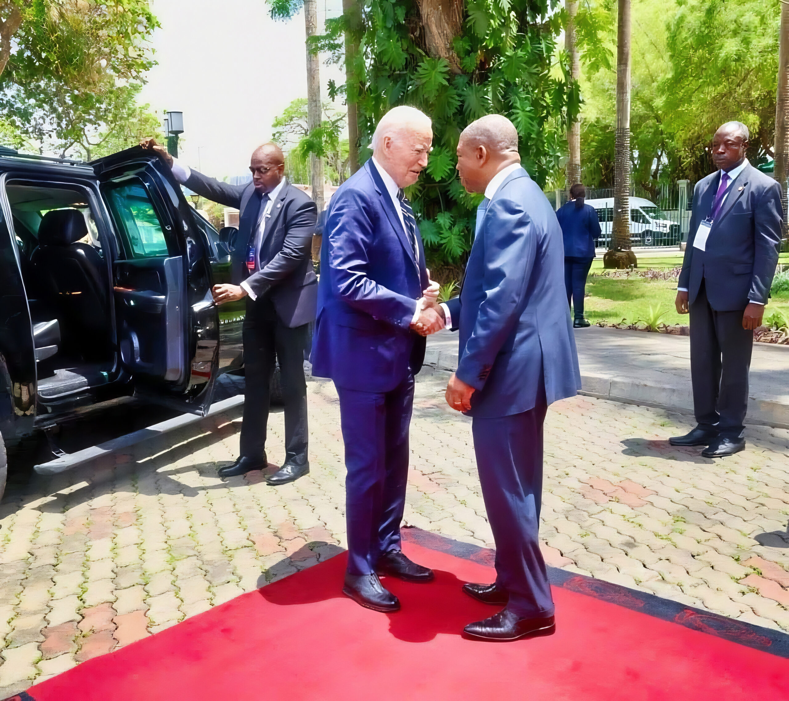 Joe Biden's visit to Angola