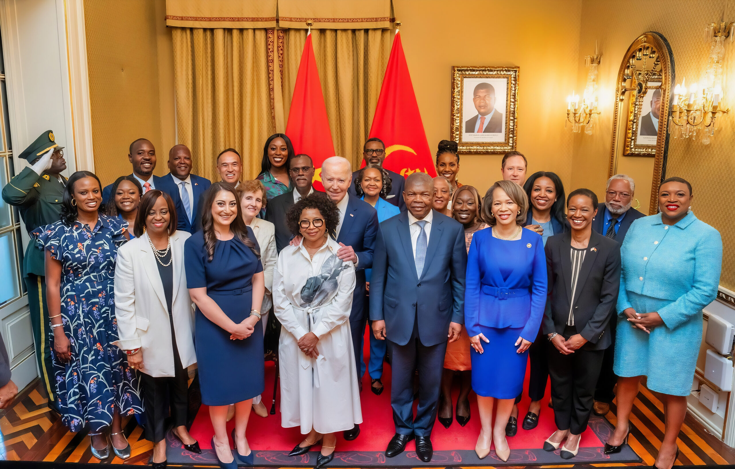 Joe Biden's visit to Angola
